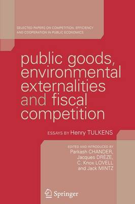 Public Goods, Environmental Externalities and Fiscal Competition