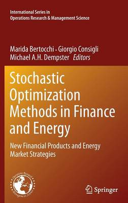 Stochastic Optimization Methods in Finance and Energy