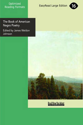 The Book of American Negro Poetry