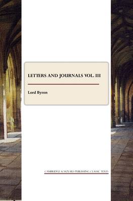 Letters and Journals vol. III
