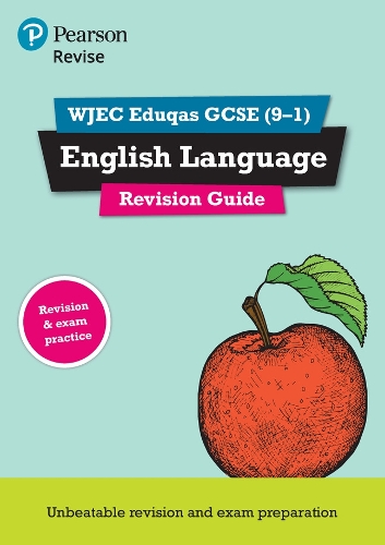 Pearson REVISE WJEC Eduqas GCSE English Language Revision Guide incl. online revision - for 2026, 2027 exams