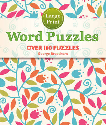 Large Print Word Puzzles