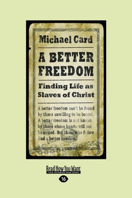 A Better Freedom