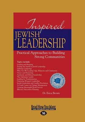 Inspired Jewish Leadership