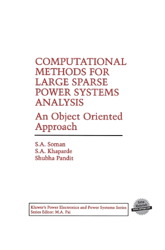 Computational Methods for Large Sparse Power Systems Analysis
