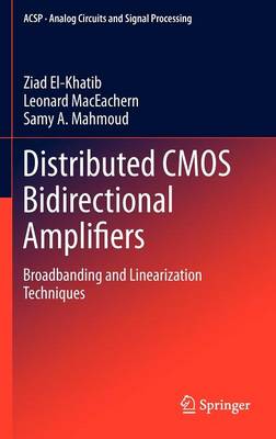 Distributed CMOS Bidirectional Amplifiers