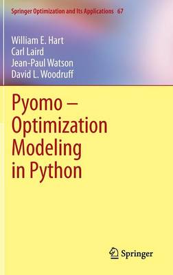 Pyomo - Optimization Modeling in Python