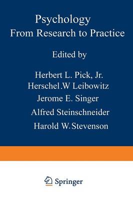 Psychology: From Research to Practice