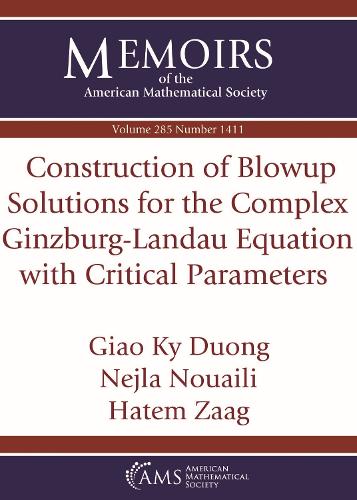 Construction of Blowup Solutions for the Complex Ginzburg-Landau Equation with Critical Parameters