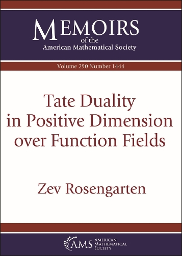 Tate Duality in Positive Dimension Over Function Fields