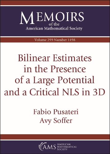 Bilinear Estimates in the Presence of a Large Potential and a Critical NLS in 3D