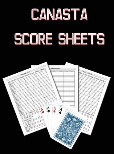 Canasta Score Sheets