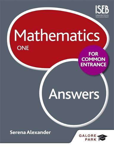 Mathematics for Common Entrance One Answers