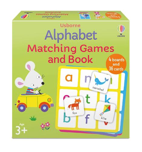 Image of Alphabet Matching Games and Book
