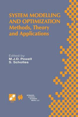 System Modelling and Optimization