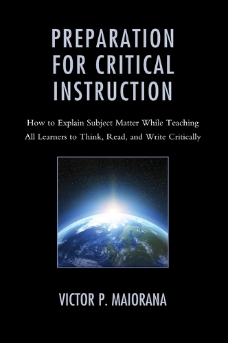 Preparation for Critical Instruction