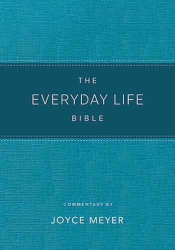 The Everyday Life Bible Teal LeatherLuxe®
