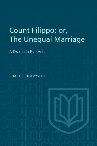 Count Filippo; or the Unequal Marriage