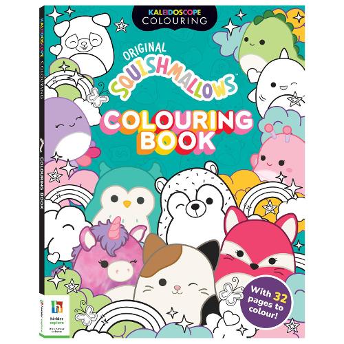 Kaleidoscope Squishmallows Feelin' Mallow Colouring Book