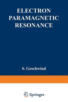 Electron Paramagnetic Resonance
