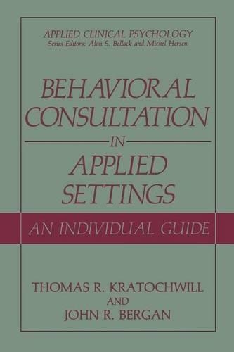 Behavioral Consultation and Therapy