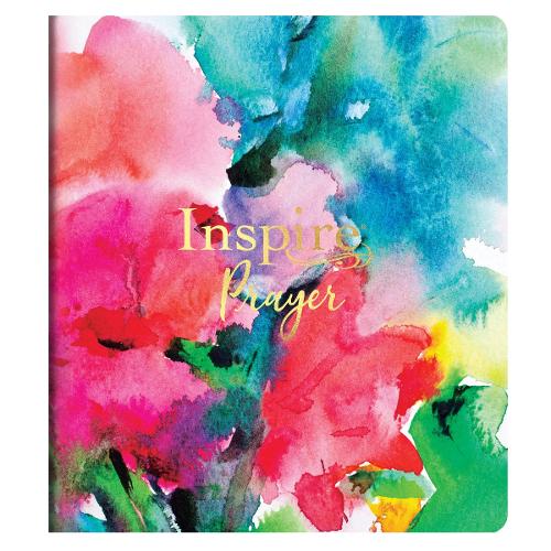 Inspire Prayer Bible NLT (Leatherlike, Joyful Colors with Gold Foil Accents, Filament Enabled)