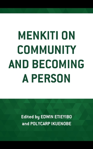 Menkiti on Community and Becoming a Person
