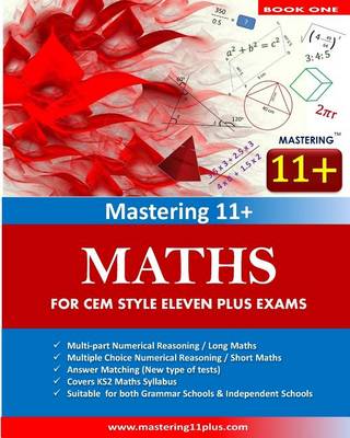 Mastering 11+ Maths / Numerical Reasoning Practice Book 1