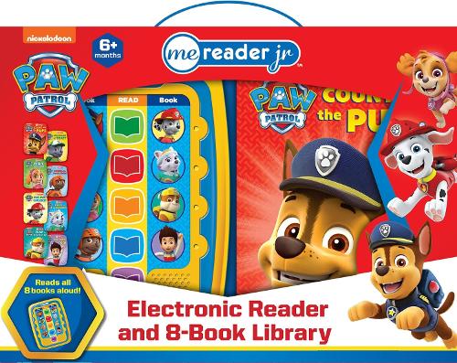 Nickelodeon PAW Patrol: Me Reader Jr Electronic Reader and 8-Book Library Sound Book Set