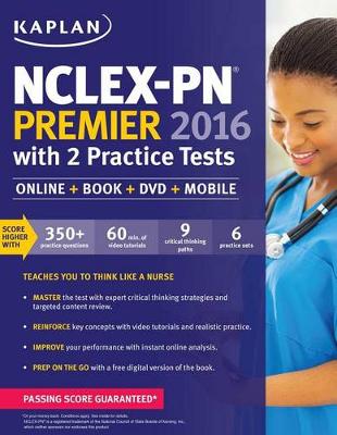 Nclex-PN Premier 2016 with 2 Practice Tests