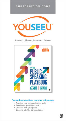 YouSeeU for The Public Speaking Playbook, Student