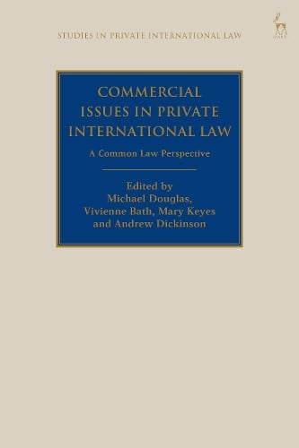 Commercial Issues in Private International Law