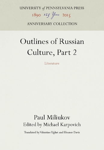 Outlines of Russian Culture, Part 2