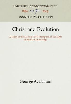 Christ and Evolution