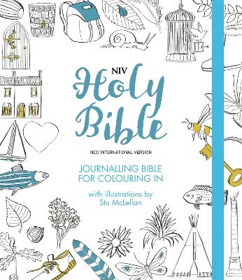 NIV Journalling Bible for Colouring In