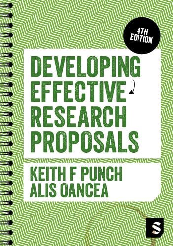 Developing Effective Research Proposals