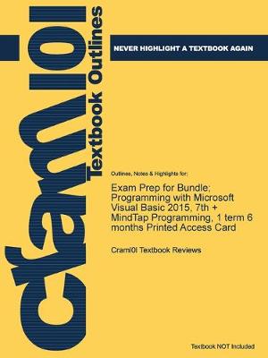Exam Prep for Bundle; Programming with Microsoft Visual Basic 2015, 7th + MindTap Programming, 1 term 6 months Printed Access Card