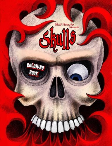 Skulls Coloring Book