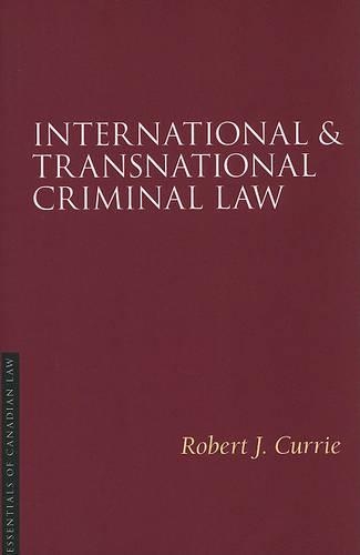 International and Transnational Criminal Law