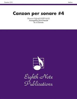 Canzon per sonare #4