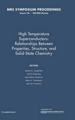 High Temperature Superconductors: Volume 156