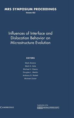 Influences of Interface and Dislocation Behavior on Microstructure Evolution