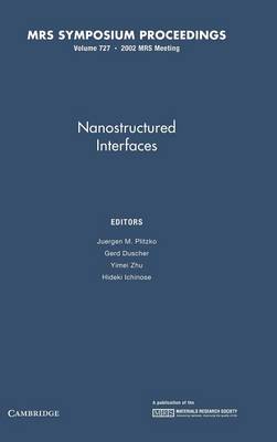 Nanostructured Interfaces: Volume 727
