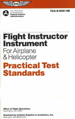 Flight Instructor-Instrument for Aeroplane and Helicopter Practical Test Standards