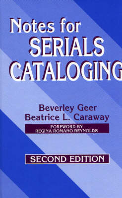 Notes for Serials Cataloging
