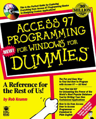 Access Programming for Windows '95 For Dummies