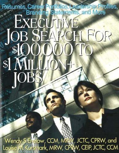 Executive Job Search for $100,000 to $1 Million+ Jobs