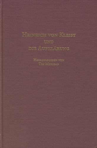 Heinrich von Kleist und die Aufklärung