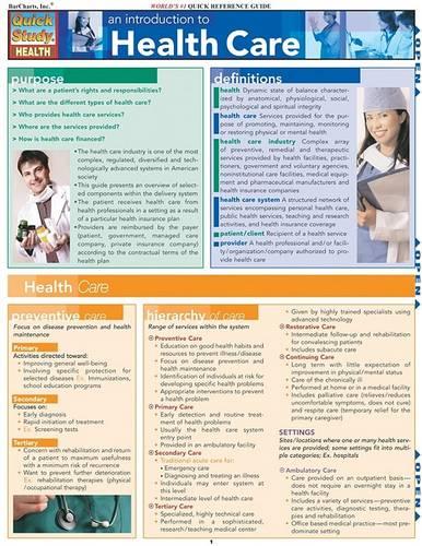 Introduction to Healthcare
