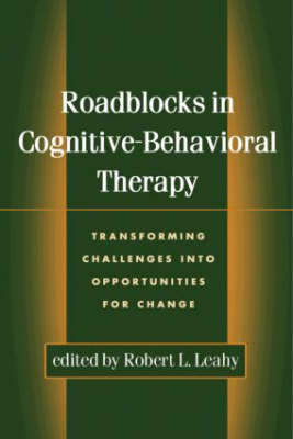 Roadblocks in Cognitive-behavioral Therapy